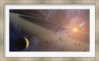 Framed Planetary System Epsilon Eridani