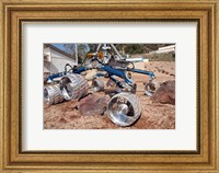 Framed Scarecrow, a Mobility-Testing Model for Mars Science Laboratory