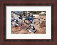 Framed Scarecrow, a Mobility-Testing Model for Mars Science Laboratory