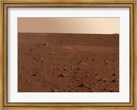 Framed Rocky Surface of Mars