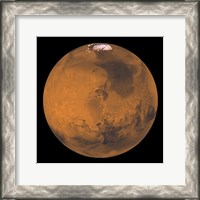 Framed Global Color View of Mars