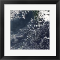 Framed Suwanose-Jima Volcano