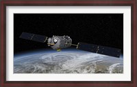 Framed This is an Artist's Concept of the Orbiting Carbon Observatory