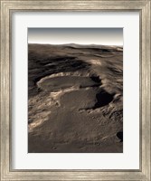Framed Three Craters in the Eastern Hellas Region of Mars