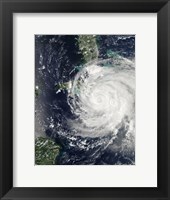 Framed Hurricane Ike over Cuba, Jamaica, and the Bahamas