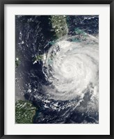 Framed Hurricane Ike over Cuba, Jamaica, and the Bahamas