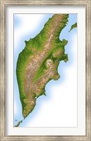 Framed Russia's Kamchatka Peninsula