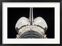 Framed Aft Portion of the Space Shuttle Endeavour