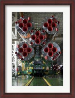 Framed Boosters of the Soyuz TMA-14 Spacecraft