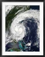 Framed Tropical Storm Hanna over the East Coast