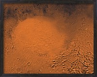 Framed Hellas Planitia Region of Mars
