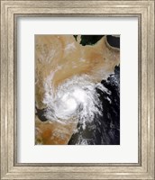 Framed Tropical Storm Three in the Northern Indian Ocean