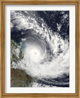 Framed Tropical Cyclone Hamish over Australia