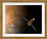 Framed Artist's Concept of NASA's Mars Reconnaissance Orbiter