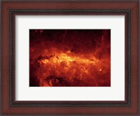 Framed Milky Way Center Aglow with Dust
