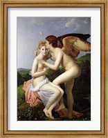 Framed Psyche Receiving the First Kiss of Cupid, 1798