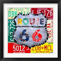 Framed Route 66 Edition 3
