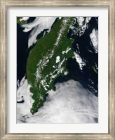 Framed Russia's Kamchatka Peninsula