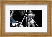 Framed Artist's Concept of Future Space Exploration