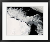 Framed Sea Ice in the Southern Ocean
