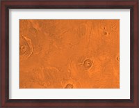Framed Tharsis Region of Mars