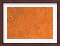 Framed Tharsis Region of Mars
