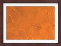 Framed Tharsis Region of Mars