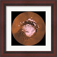 Framed Mare Boreum Region of Mars
