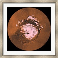 Framed Mare Boreum Region of Mars