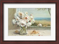 Framed Coastal Roses