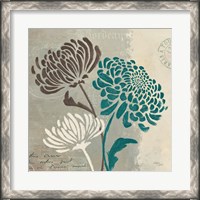Framed Chrysanthemums II