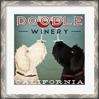 Framed Doodle Wine