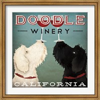 Framed Doodle Wine