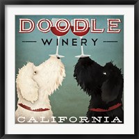 Framed Doodle Wine