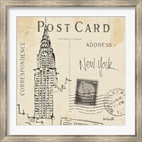 Framed Postcard Sketches I