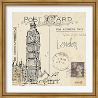 Framed Postcard Sketches II