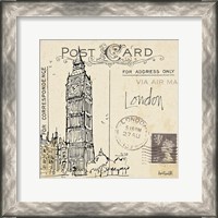 Framed Postcard Sketches II