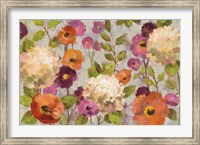 Framed Hydrangeas and Anemones