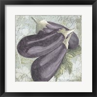 Framed Buon Appetito Eggplant