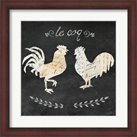 Framed Le Coq Cameo Sq