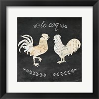 Framed Le Coq Cameo Sq