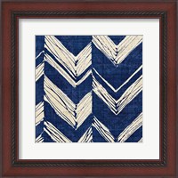 Framed Indigo Batik II