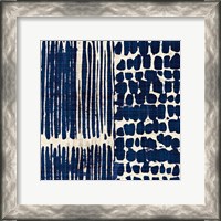 Framed Indigo Batik III