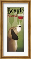 Framed Beagle Winery Cabernet