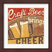 Framed Craft Brew I