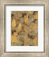 Framed Gilded Stone Gold II