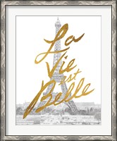 Framed Gilded Paris