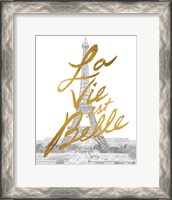 Framed Gilded Paris