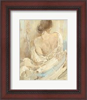 Framed Abstract Figure Study I