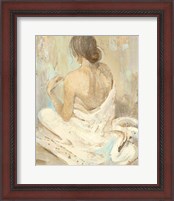 Framed 'Abstract Figure Study II' border=